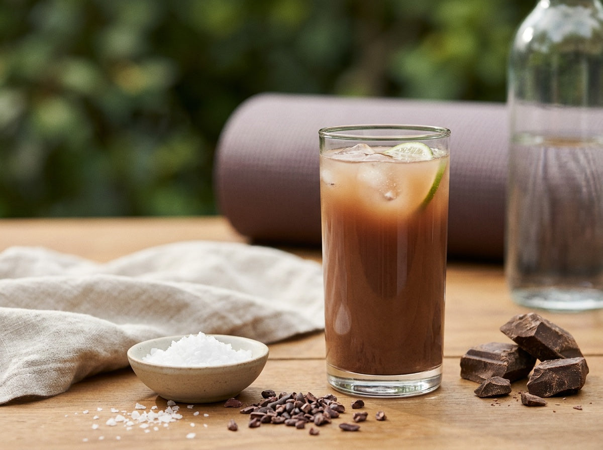 Cacao Electrolyte Drink (Post-Workout, No Added Sugar)
