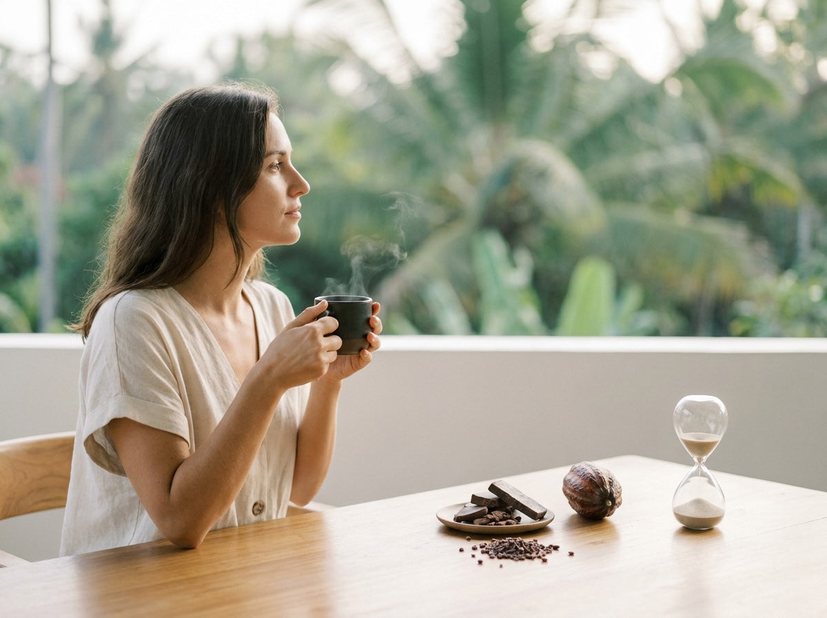 Cacao vs Coffee The Difference Between Steady Energy and a Spike