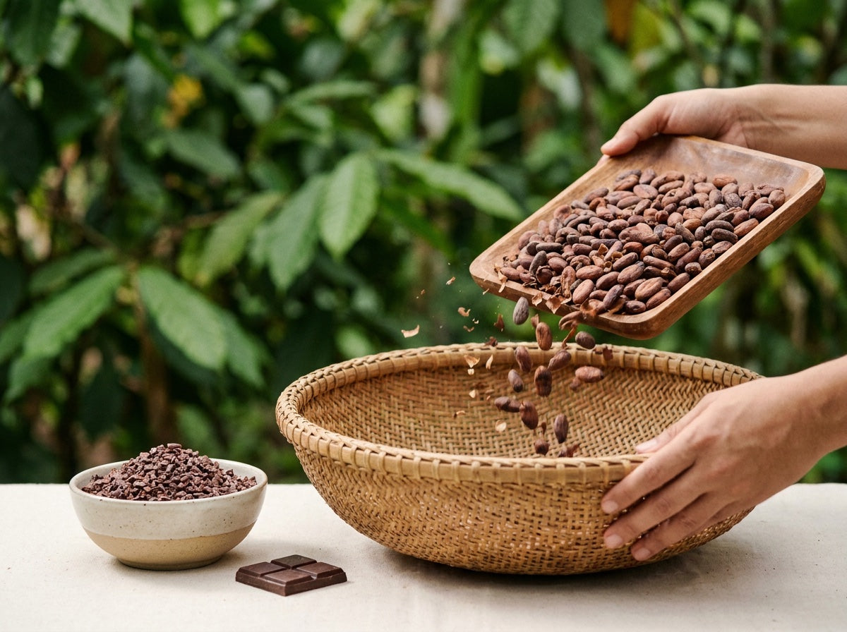 Winnowing Explained How Cacao Beans Become Nibs (And Why It Matters)