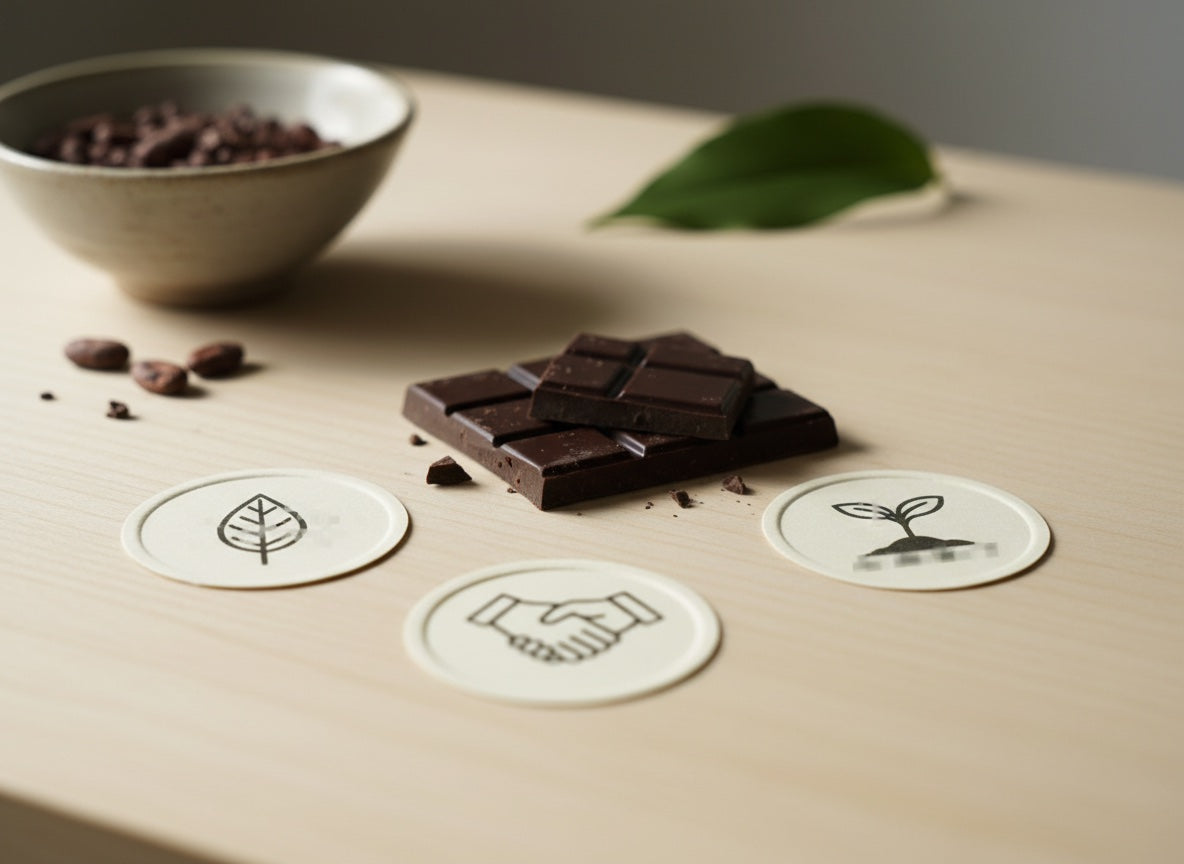 Chocolate Certifications Explained (Organic, Fair Trade, Regenerative) Without the Hype