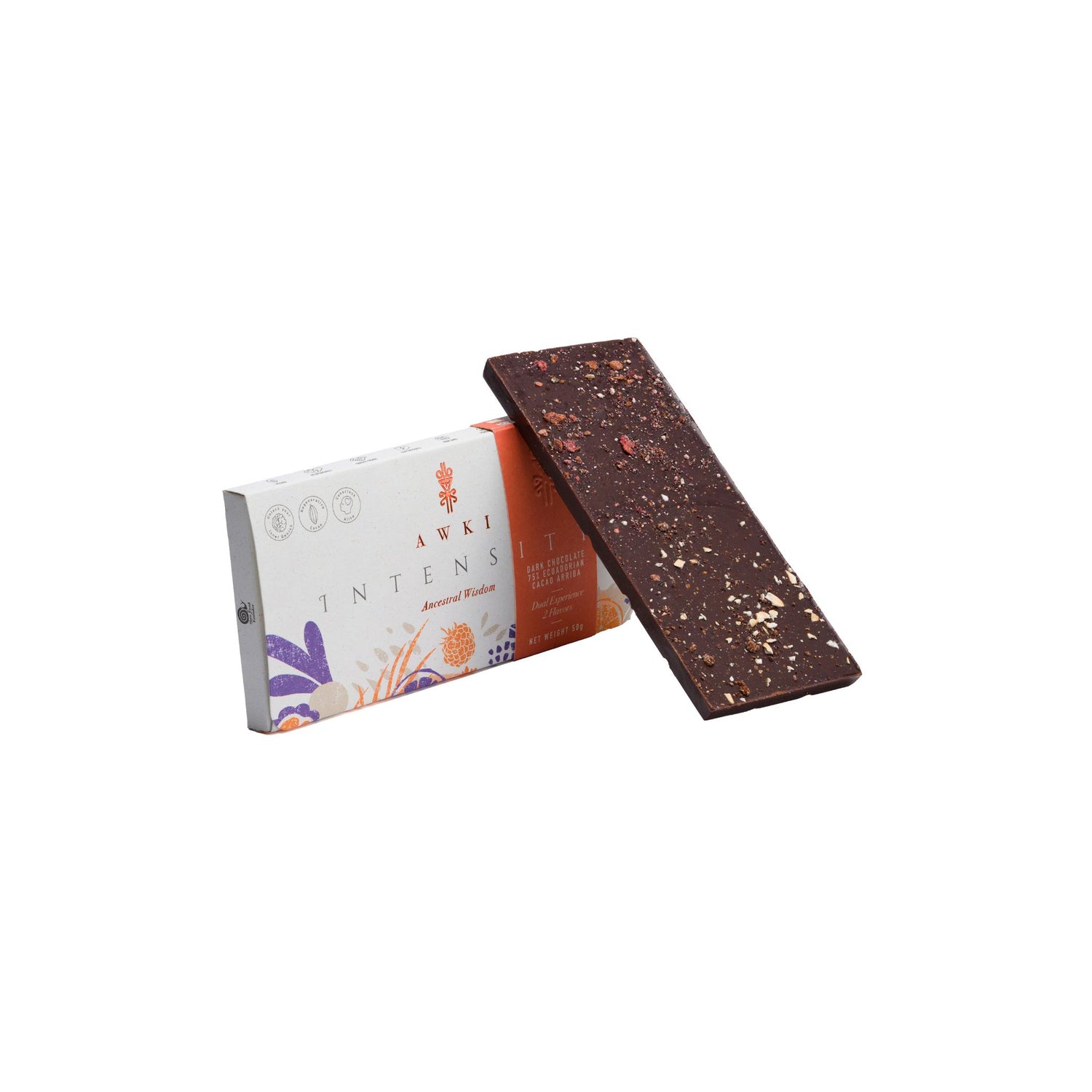 INTENSITY CHOCOLATE BAR 50GR