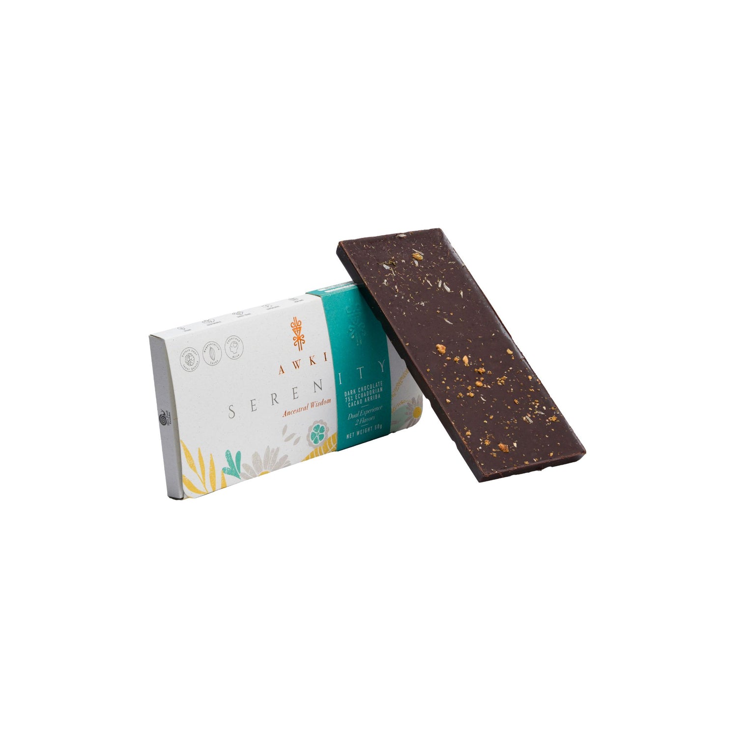 SERENITY CHOCOLATE BAR 50GR