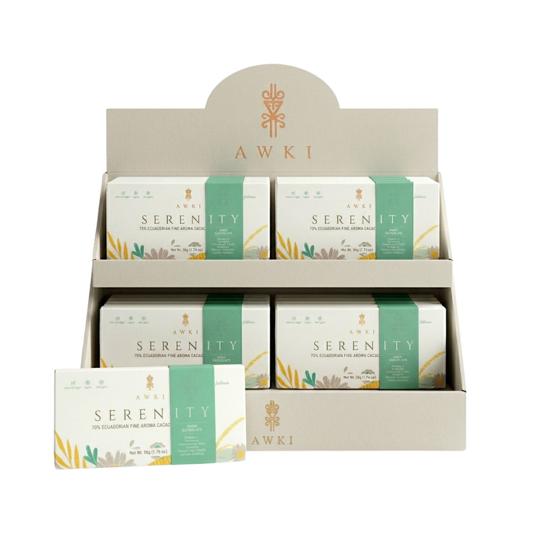 SERENITY CHOCOLATE BAR | 24-Pack (50g Each)
