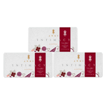 Awki Intimacy 3-pack chocolate bars made with Andean cacao and floral notes, 50g each