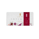 Awki Intimacy dark chocolate bar with floral design and 75% Ecuadorian cacao label